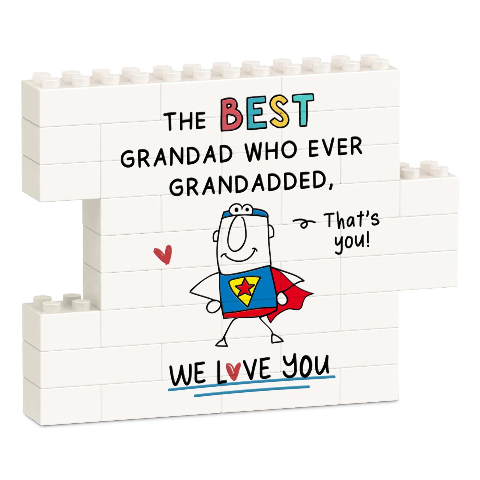 Grandad Gifts from Grandchildren - Granddaddy Plaque