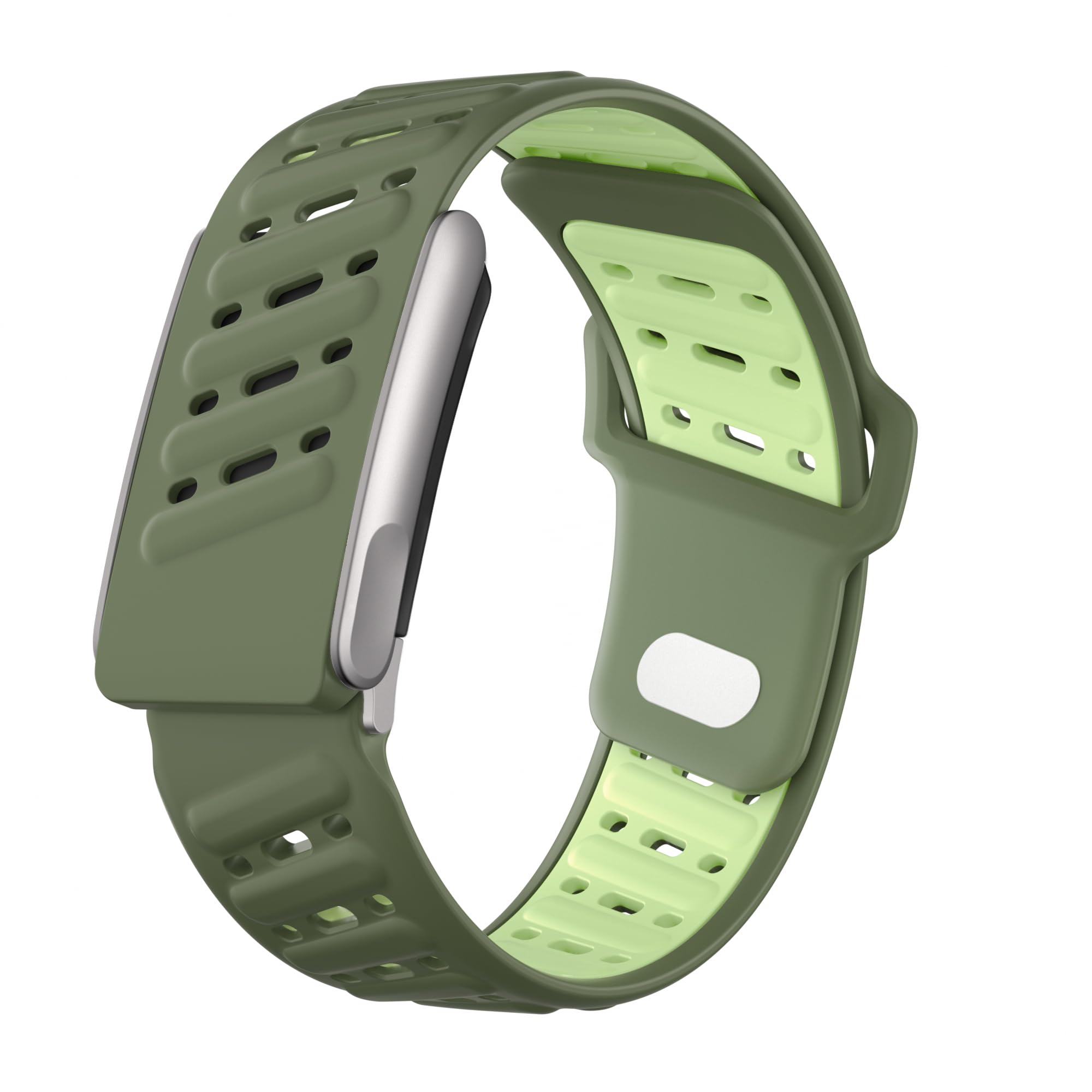 omee Silicone Sport Band Compatible with Whoop 5.0 Band Strap Men Women, Breathable Sport Adjustable Waterproof Replacement Wristbands Straps for Whoop 5.0 Silicone Bands