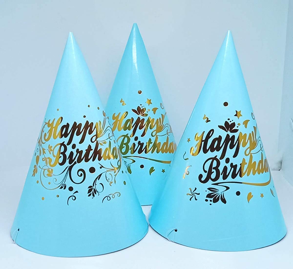 PartyToko Happy Birthday Cap Pack of 08 for Boys and Girls Birthday Blue new (B09167553X) Amazon Price History, Amazon Price Tracker