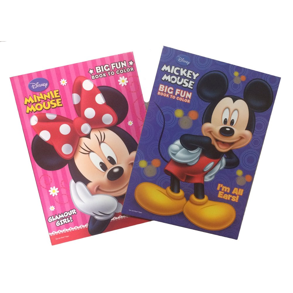 Amazon.com : U.P.D. INC Mickey Mouse Clubhouse Big Fun Coloring Book - 10.75 x 7.5 inches, 48 ...