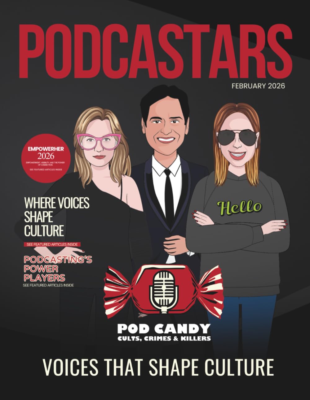 PODCASTARS Magazine: February 2026 Edition