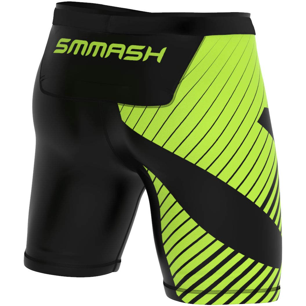 SMMASH Pantaloni A Compressione Pantaloni da Corsa da Uomo Leggings Corti Leggings Sportivi da Uomo Tecnologia di Seconda Pelle Traspirante