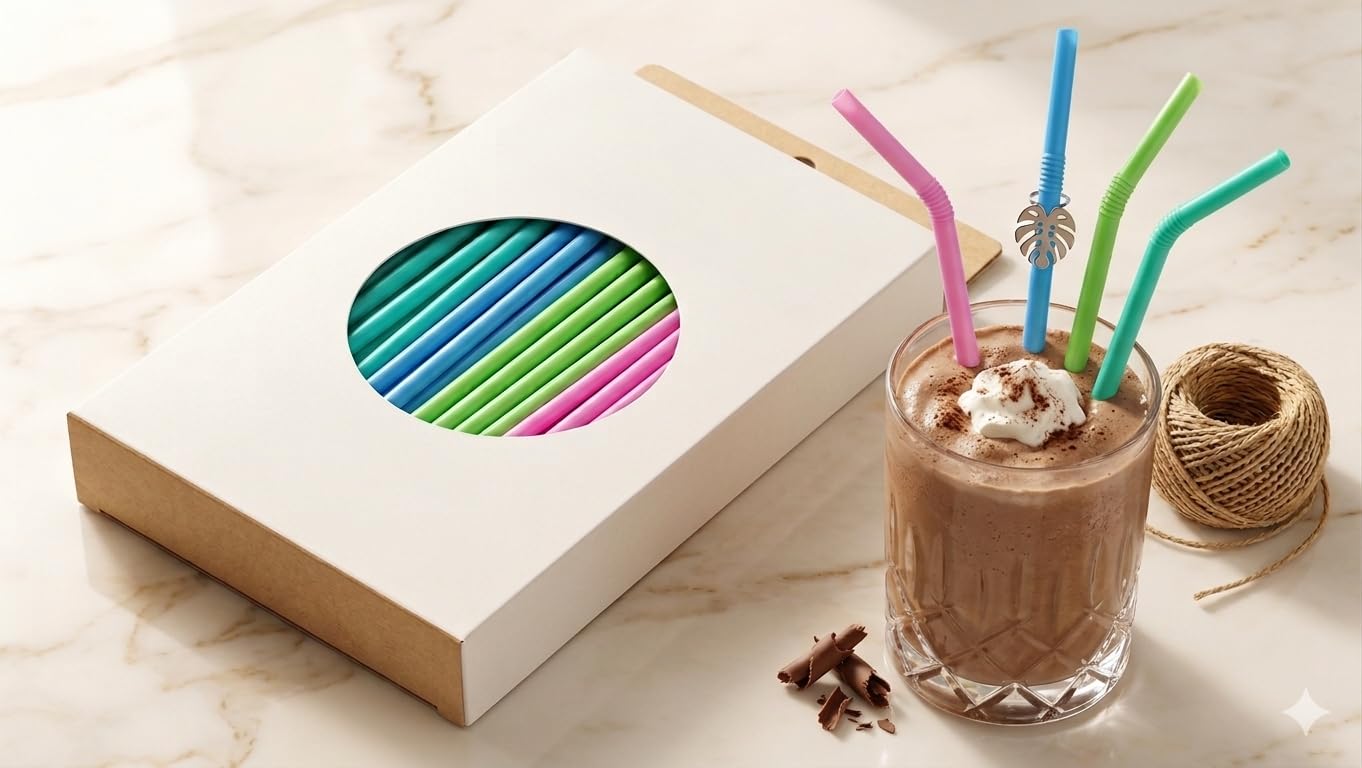 Bendable Straw Pack of (200)-image-8