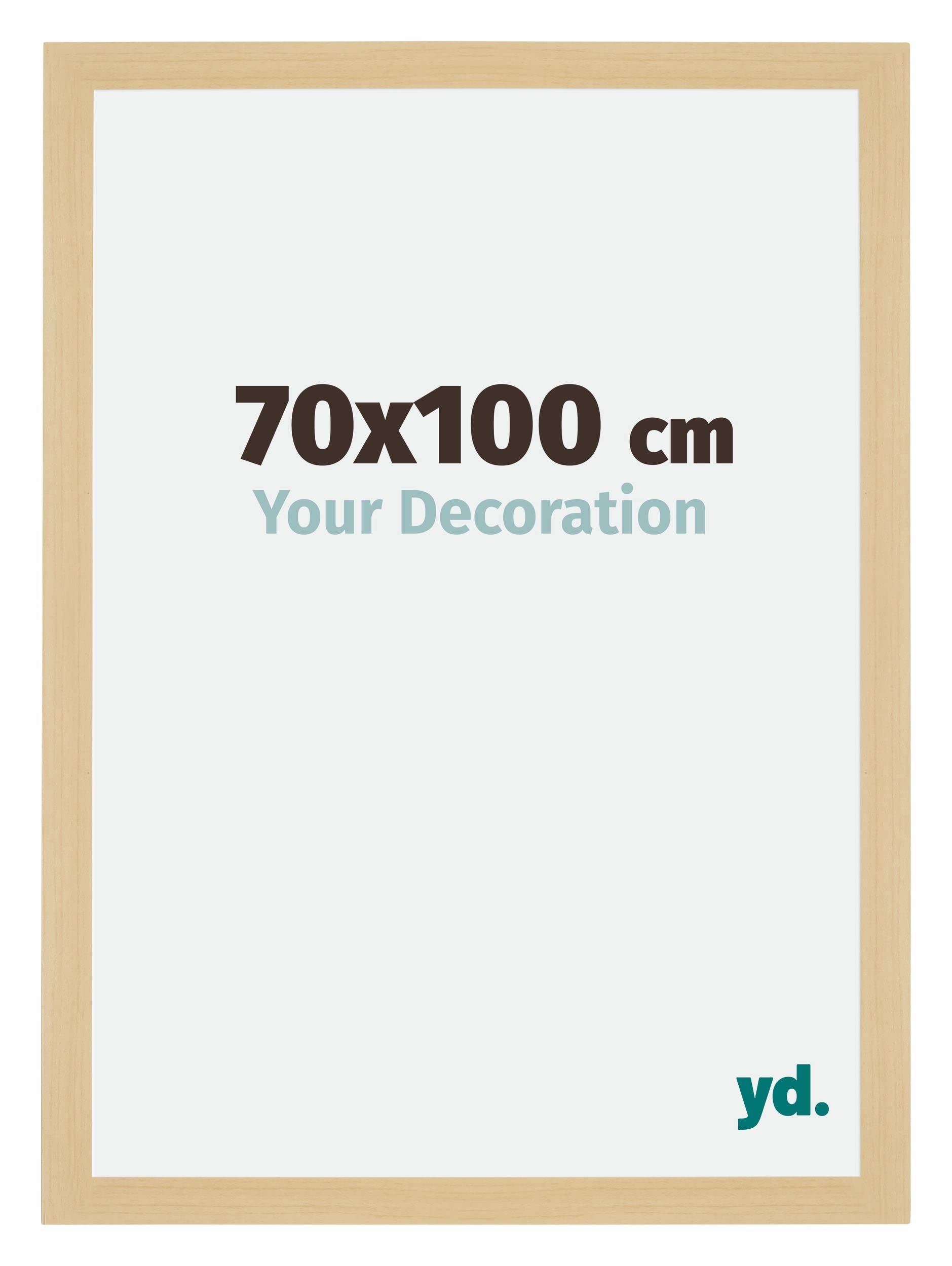 yd. Your Decoration - Marco de fotos 70 x 100 cm cm - Marco de pared de MDF - Antirreflectante - Magnifica calidad - Decoración De Arce - Mura