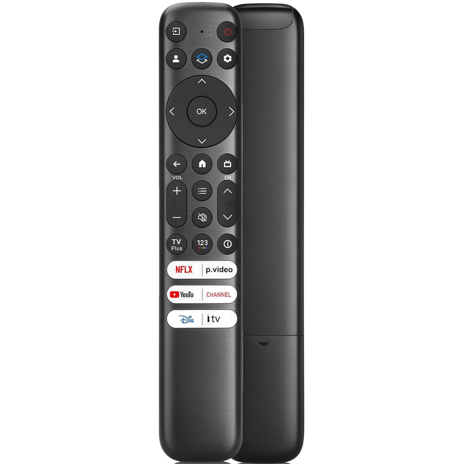 Replacement Remote fit for All Insignia TV and/Toshiba TV, Compatible with Insignia/Toshiba/Pioneer/AMZ Omni/AMZ 4-Series TVs — view 23