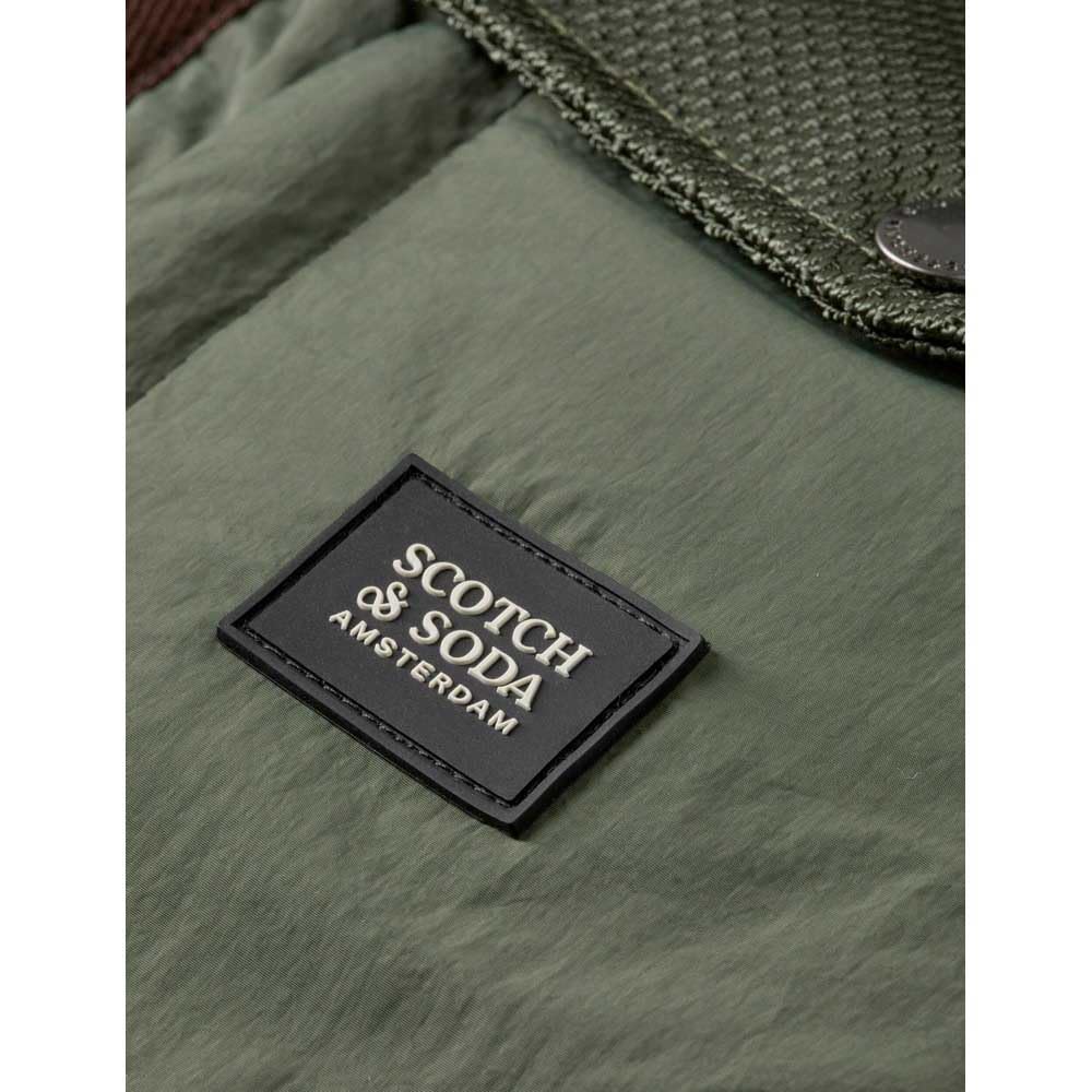 Scotch & Soda Hooded Puffer Vest Gilet Puffer Uomo