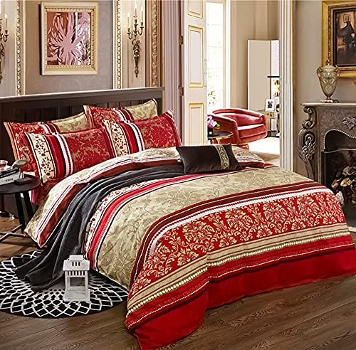 Michorinee Boho Duvet Cover Single Bed Blue Exotic Style Moroccan Bohemian Bedding Set Soft & Hypoallergenic Microfiber Quilt Cover with Pillow Case Zipper Single