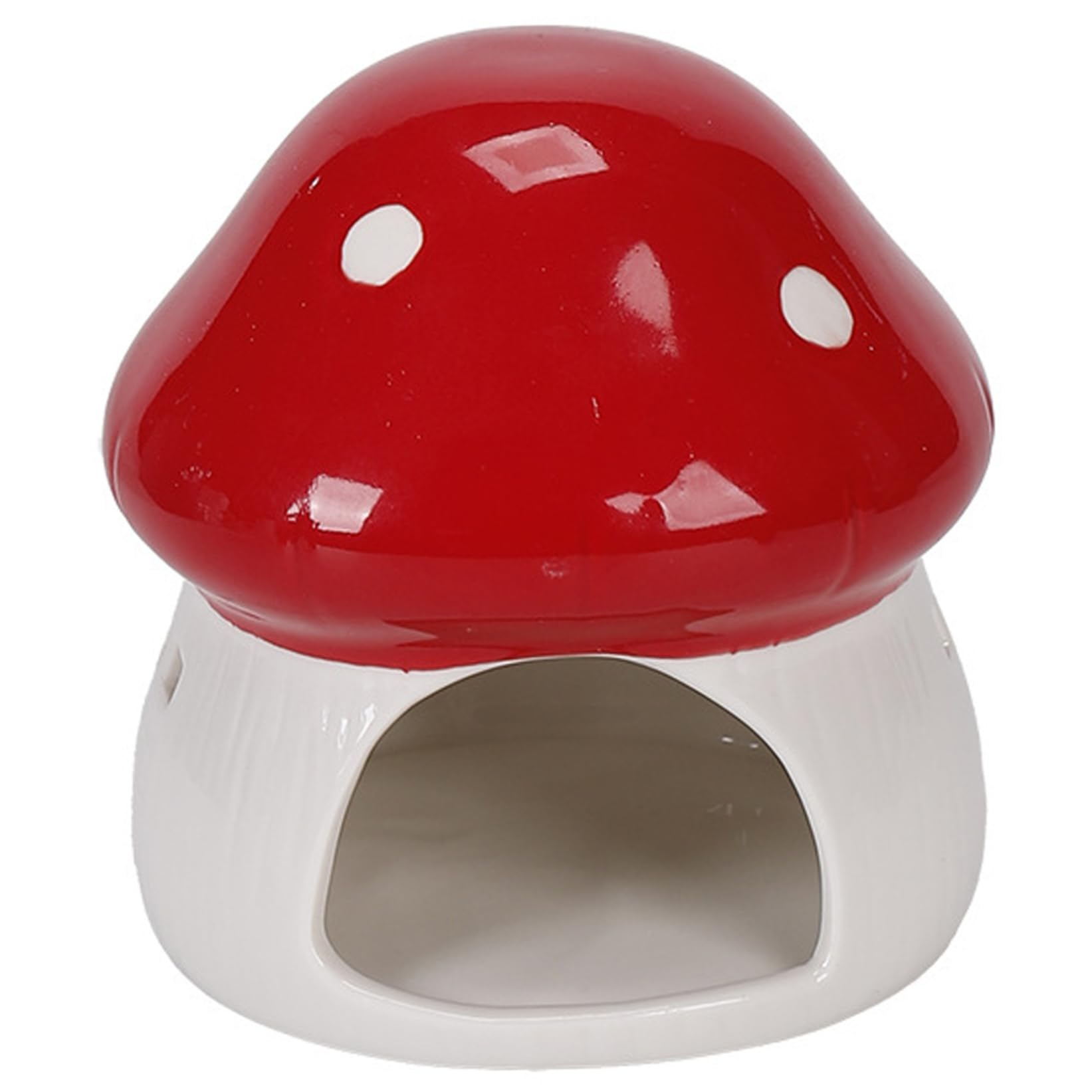Cachette de hamster en céramique durable nid esthétique toutes saisons