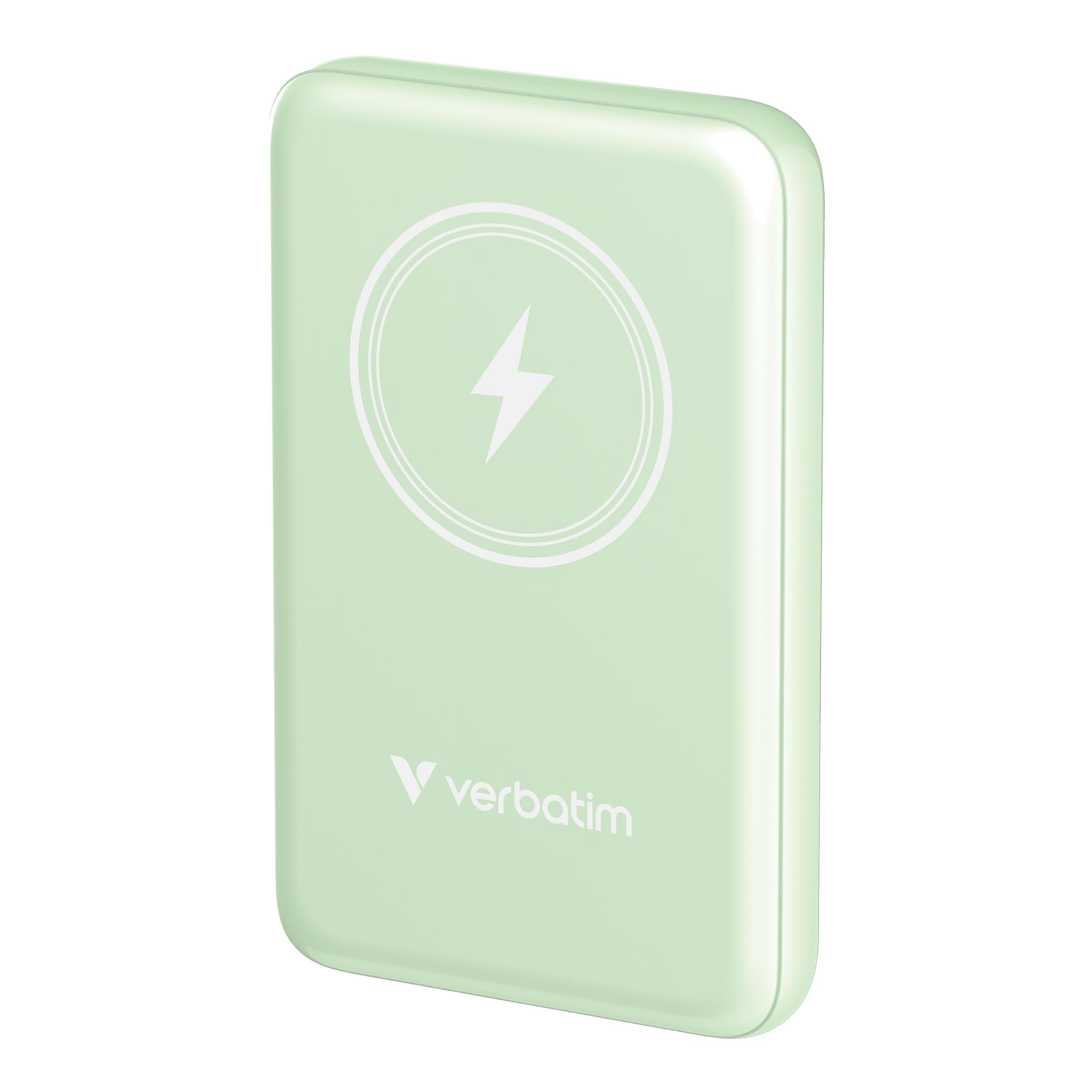 Charge 'n' Go Magnetic Wireless Power Bank 10000 Green