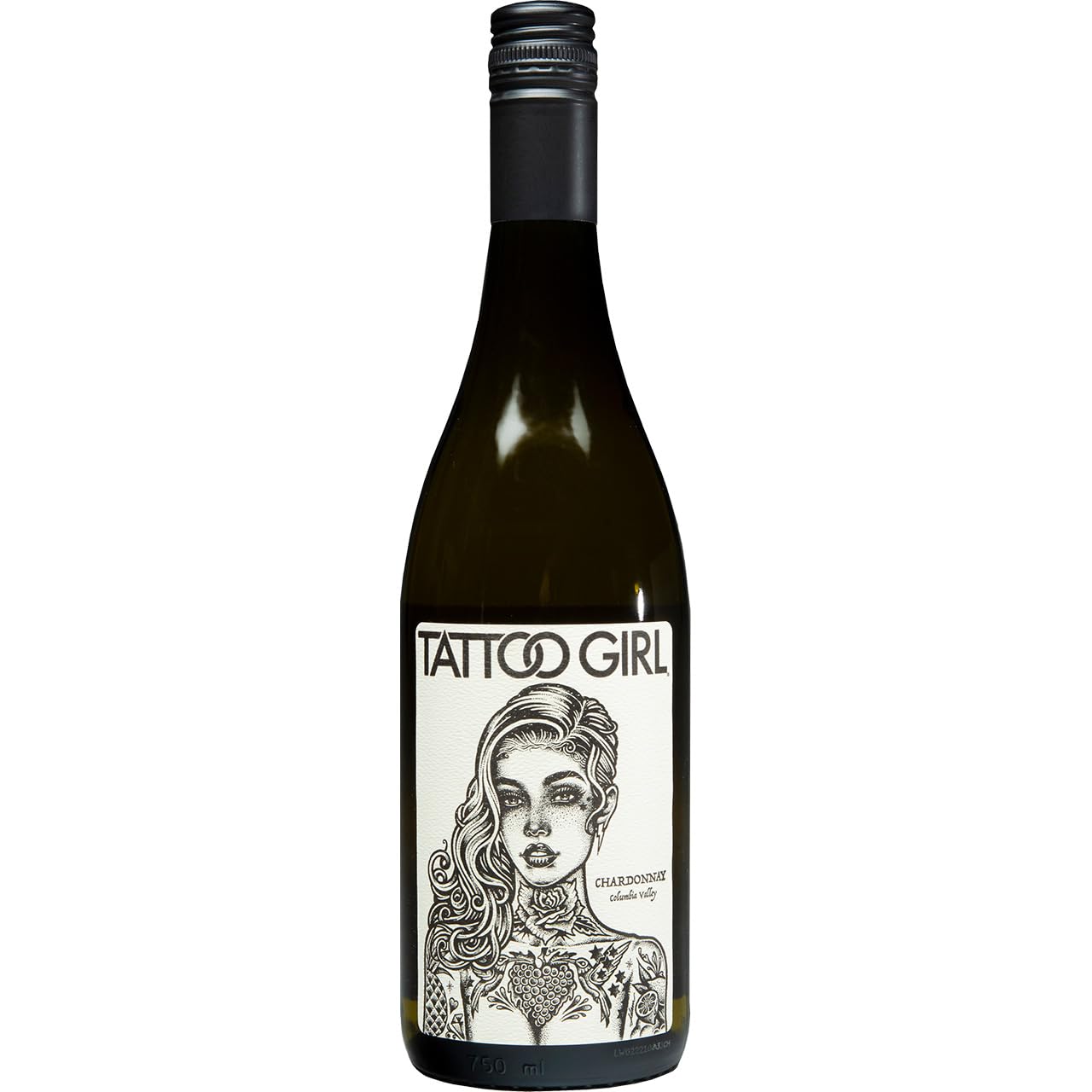 Tattoo Girl Chardonnay, 750 ml, Washington State