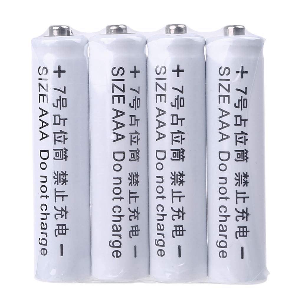 Fake 10440 AAA Size Dummy Battery for Shell Placeholder Cylinder Conductor Acces