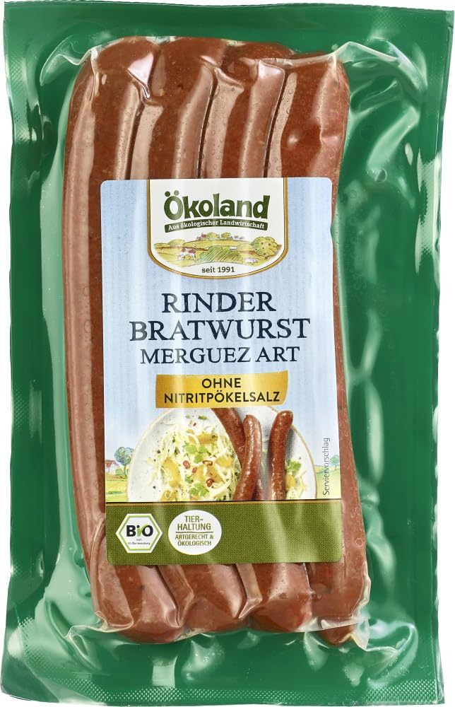Rinder-Bratwurst Merguez Art 6 x 200 g