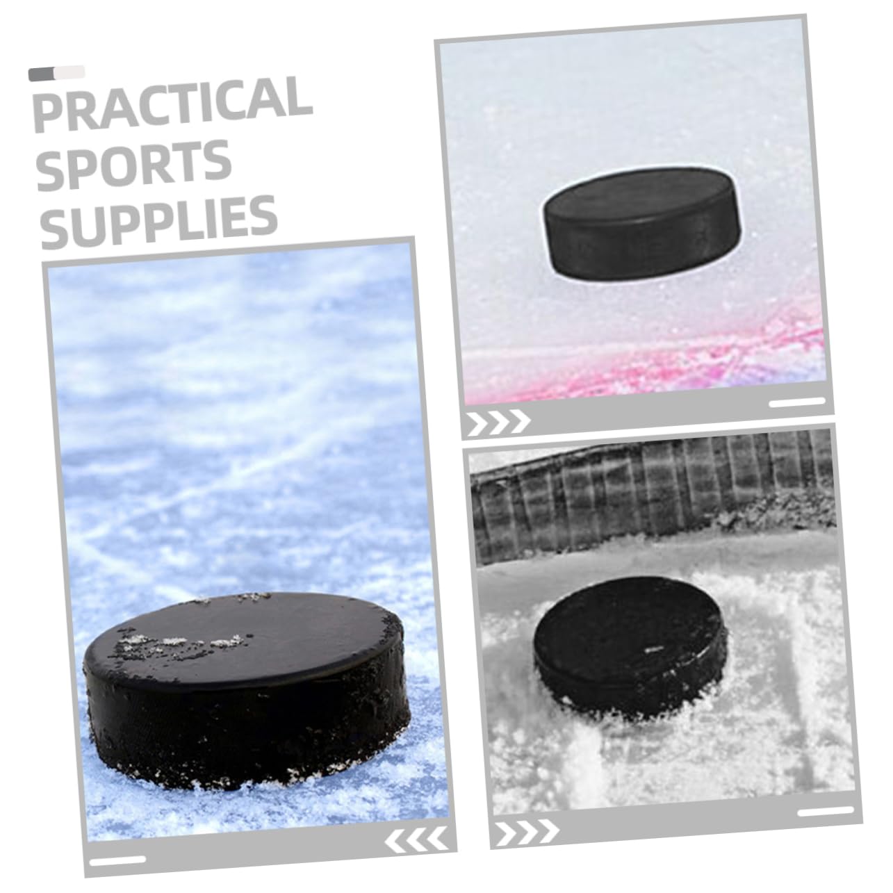 NAMOARLY 4Pcs Hockey for Training Durable Practicing for Indoor and Outdoor Use for Hockey Players Teams and Clubs for Skill Development and Game