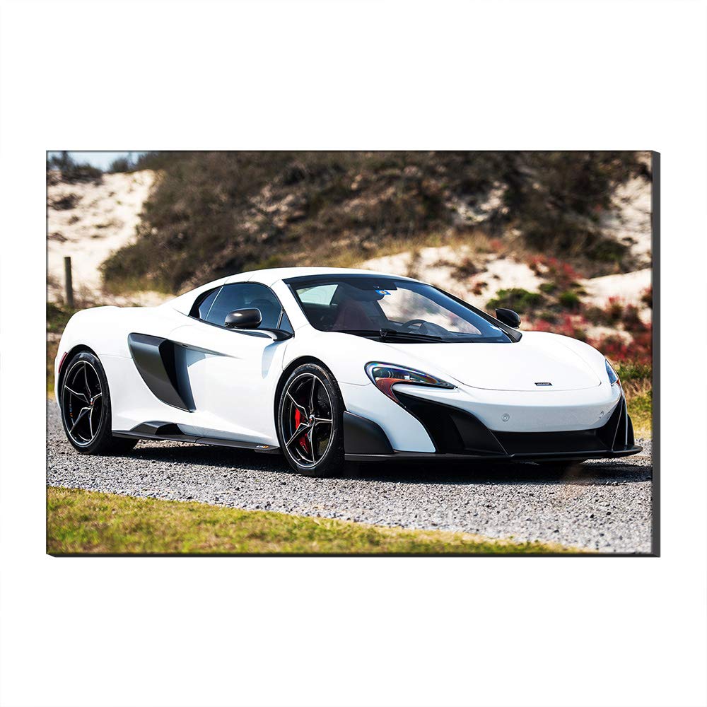 McLaren Peinture Mur De Toile de sport voiture décoration maison salon chambre 70x100cm sans cadre