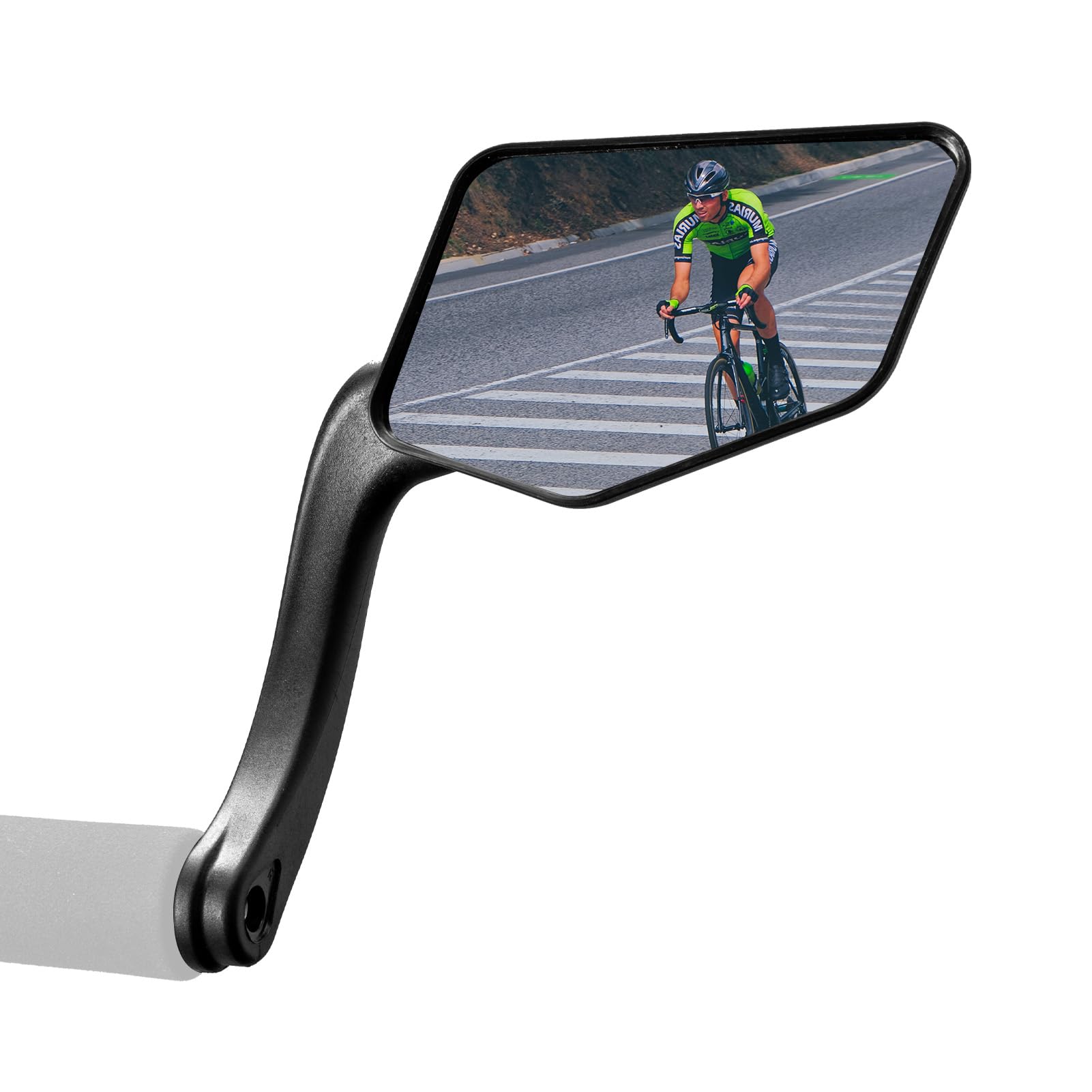 ROCKBROS Bicycle Mirror 360° Rotatable & Foldable Safe Cycling Plugs Rearview Mirror for Handlebars Plugs Bicycle Left Right Swiveling for Mountain Bike Road Bikes