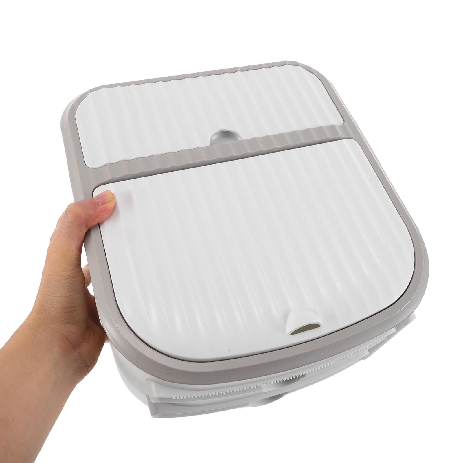 Dispenser di Carta Igienica da Parete Bianco in Plastica