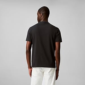 Calvin Klein Mens Monogram Logo Crewneck T-Shirt