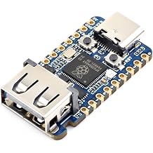 waveshare RP2350 USB Mini Development Board Raspberry Pi RP2350 Dual Core & Dual Architecture Microcontroller, 150MHz Operating Frequency Onboard USB Port