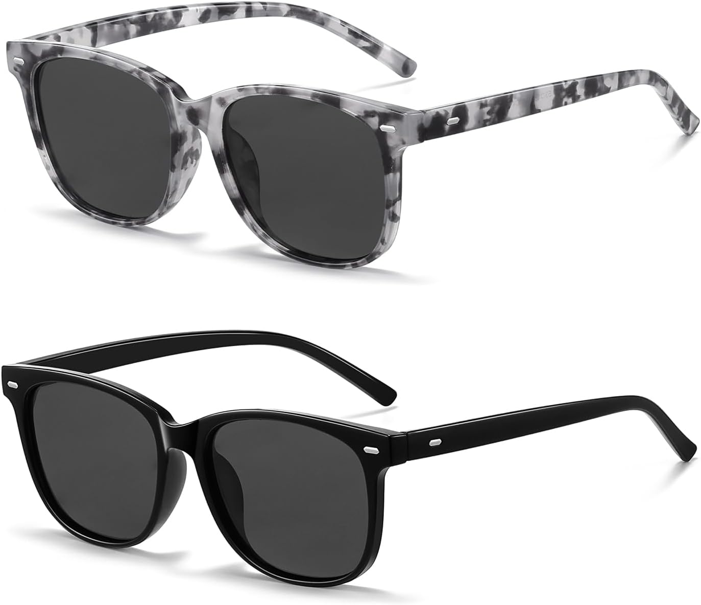 HAOLOTA Polarized Sunglasses for Women, Classic Round Sun Glasses for Driving Fishing lightweight UV400 Protection