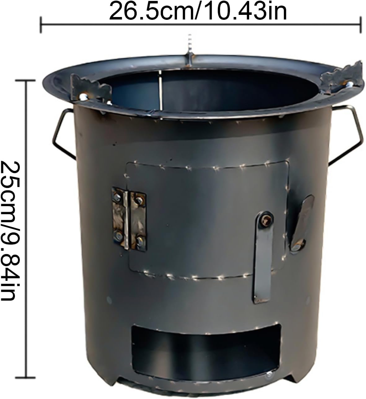 Wood Burning Stove | Outdoor Cooking Off Grid Living Supplies,Camping Wood Stove - for Urgent Preparedness Survival Backpacking Hiking RV Travel Outside Bonfire Patio