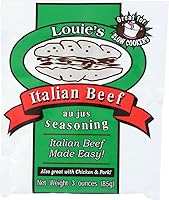 Vista 1 de Louie's Condimento para Carne de Res Italiana, 3 onzas, 3 pk