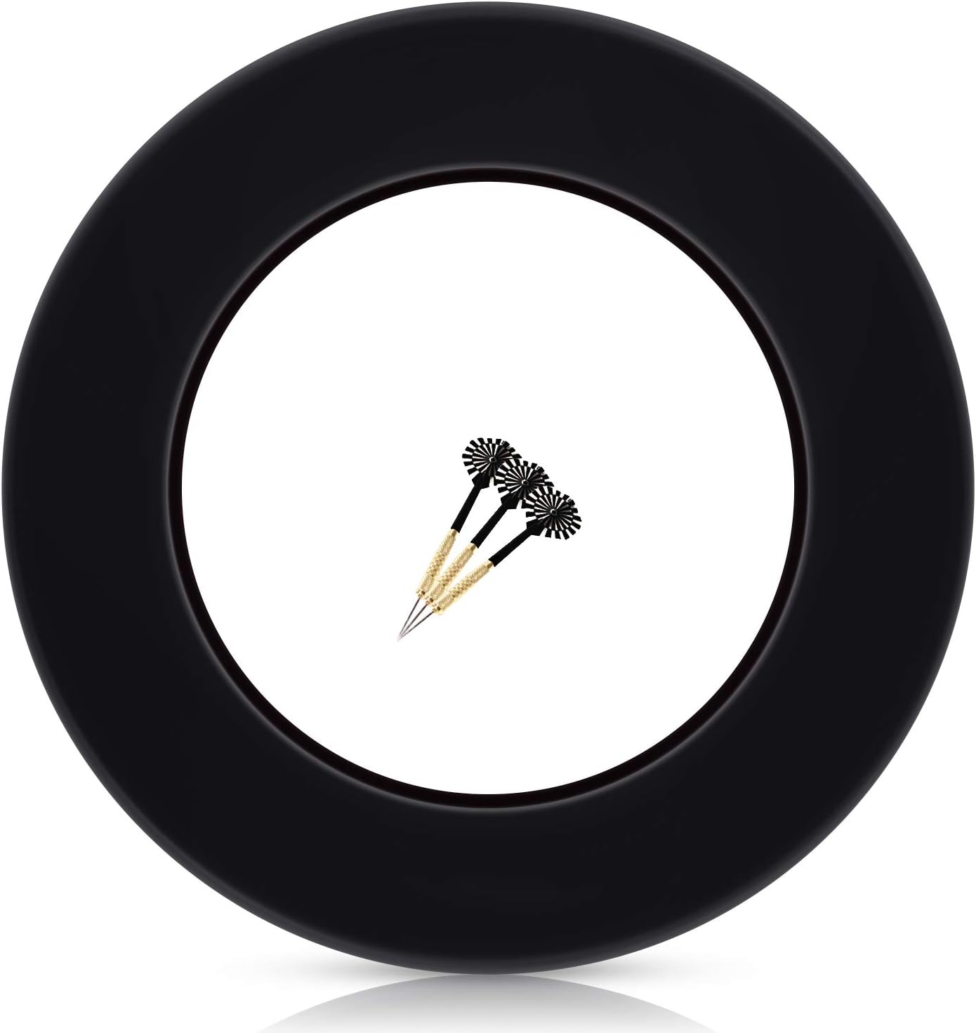 ProDarts Dart Surround for all Bands - Dartboards - Darts Collection - Dart Board Surround Ring | Black Ring Stable Border - Wall Protection Dartboard without Additional Mounting - Professional Look