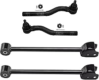 Vista 268 de Detroit Axle - 4 brazos de control de extremo delantero para Nissan Frontier Xterra 2000-2004 Brazos de control inferior y superior con rótulas