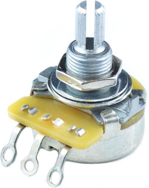 CTS Vintage Potentiometer Log A 250K Volume Tone Pot for Guitars Split Shaft