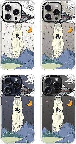 Miniatura 3 de MOSNOVO Buffertech - Funda compatible con iPhone 15 Pro, impacto de caída de 6.6 pies, tecnología antidesprendimiento, funda transparente de