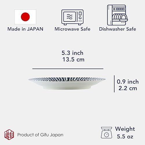 Vista 23 de Mino Ware Yunomi Juego de tazas de té, Sendsn-Tokusa, diseño tradicional japonés, taza de té verde, 3.7 pulgadas 4.7 onzas, juego de 2 Sendan