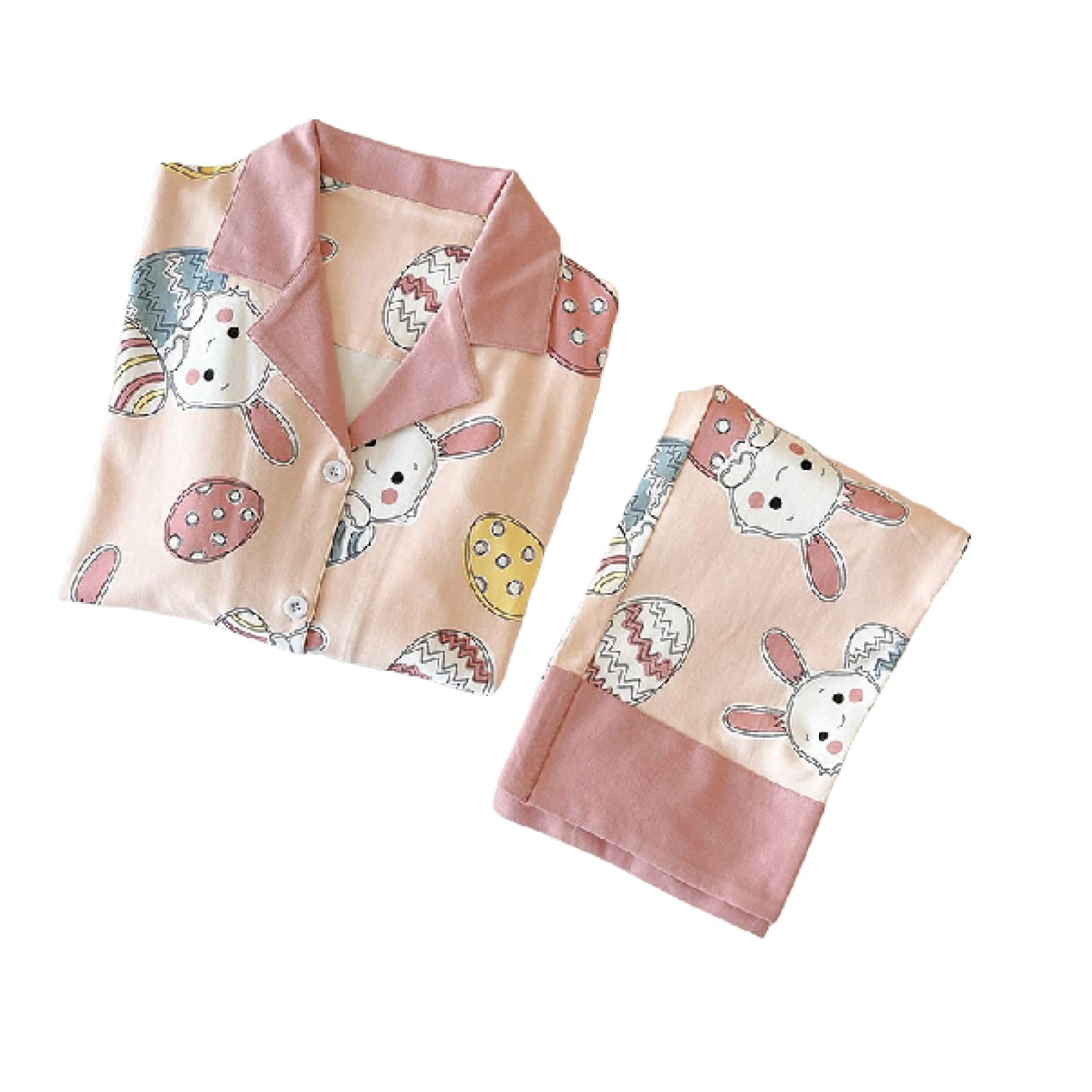 Pyjama femme leger et chaud ensemble 2 pieces manches longues pour mi saison vetements de maison
