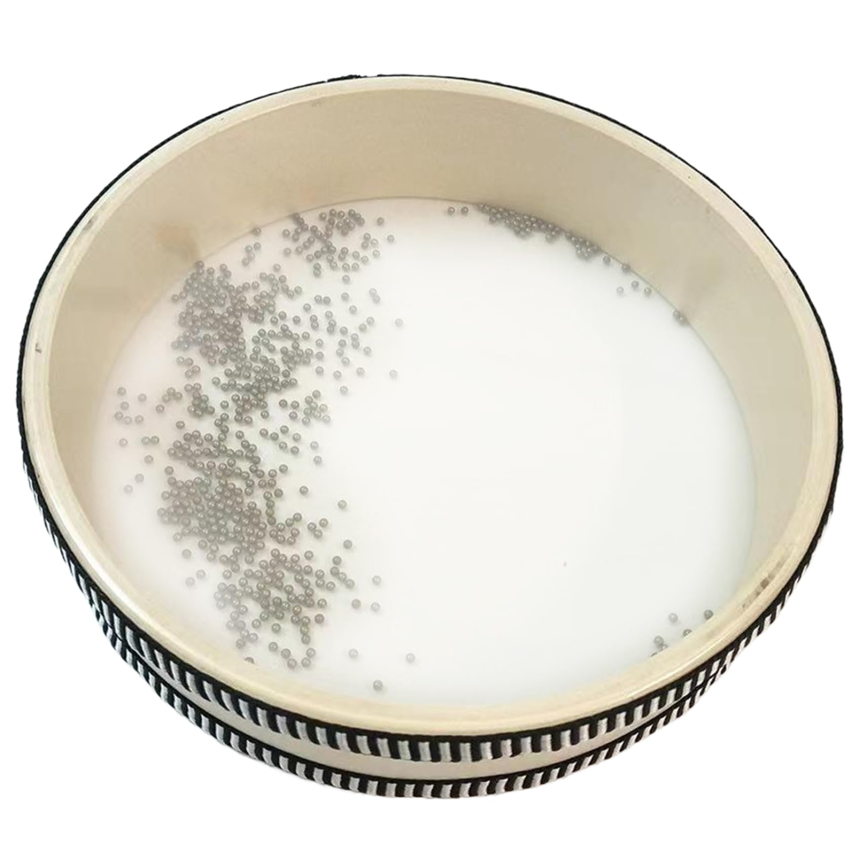 Drum océan pour la méditation et la Relaxation, en Bois des Sons océan Tambour pour soulager Le Stress, 10x10x1 Instruments de Bain sonore pour Le Yoga, Pleine Conscience, thérapie sonore