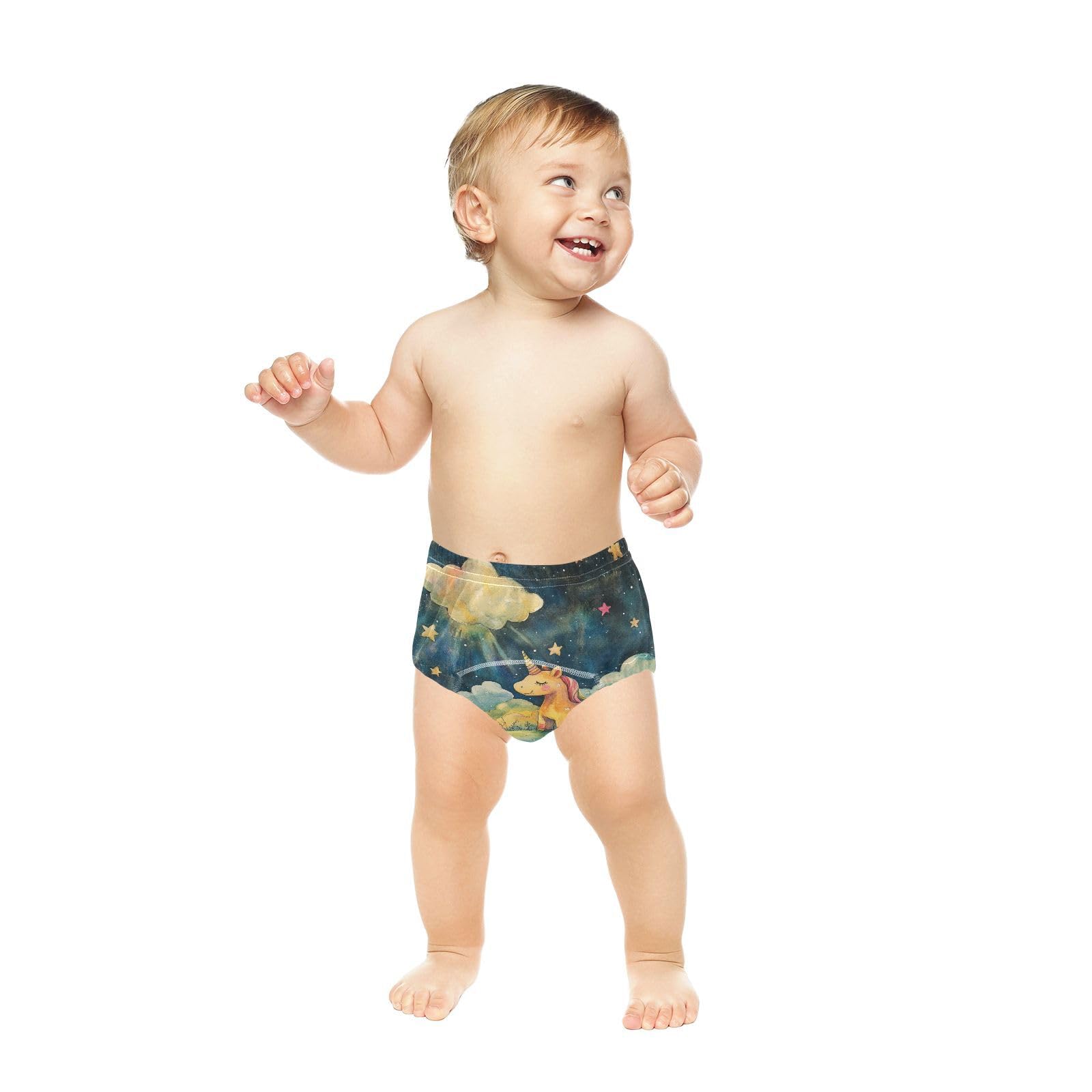 Coikll Cartoon Horse Toddler Training Underwear Waterproof Baby Pee Pants -5T