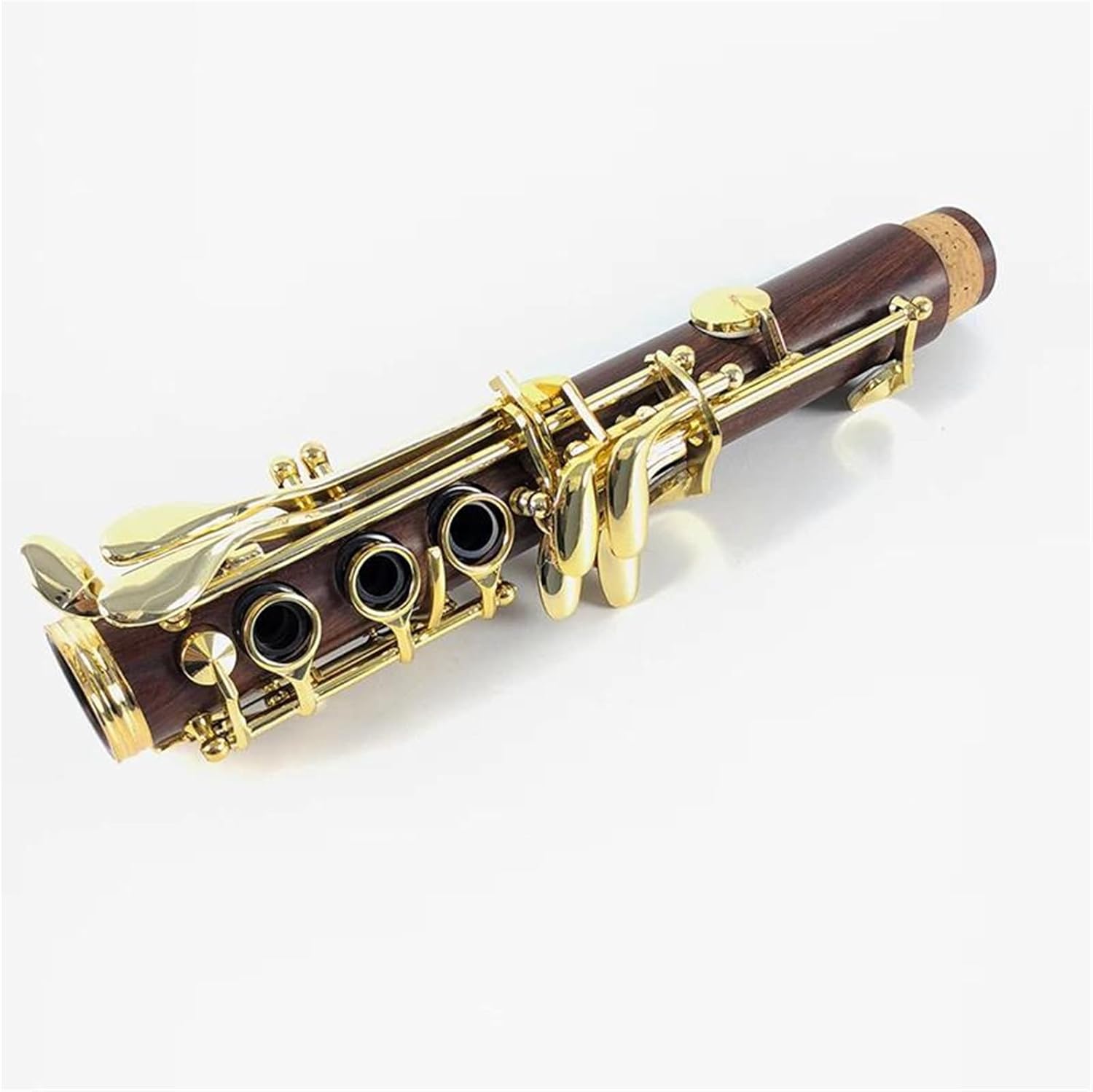 C Clarinet Gold Plated Rosewood Clarinet Set