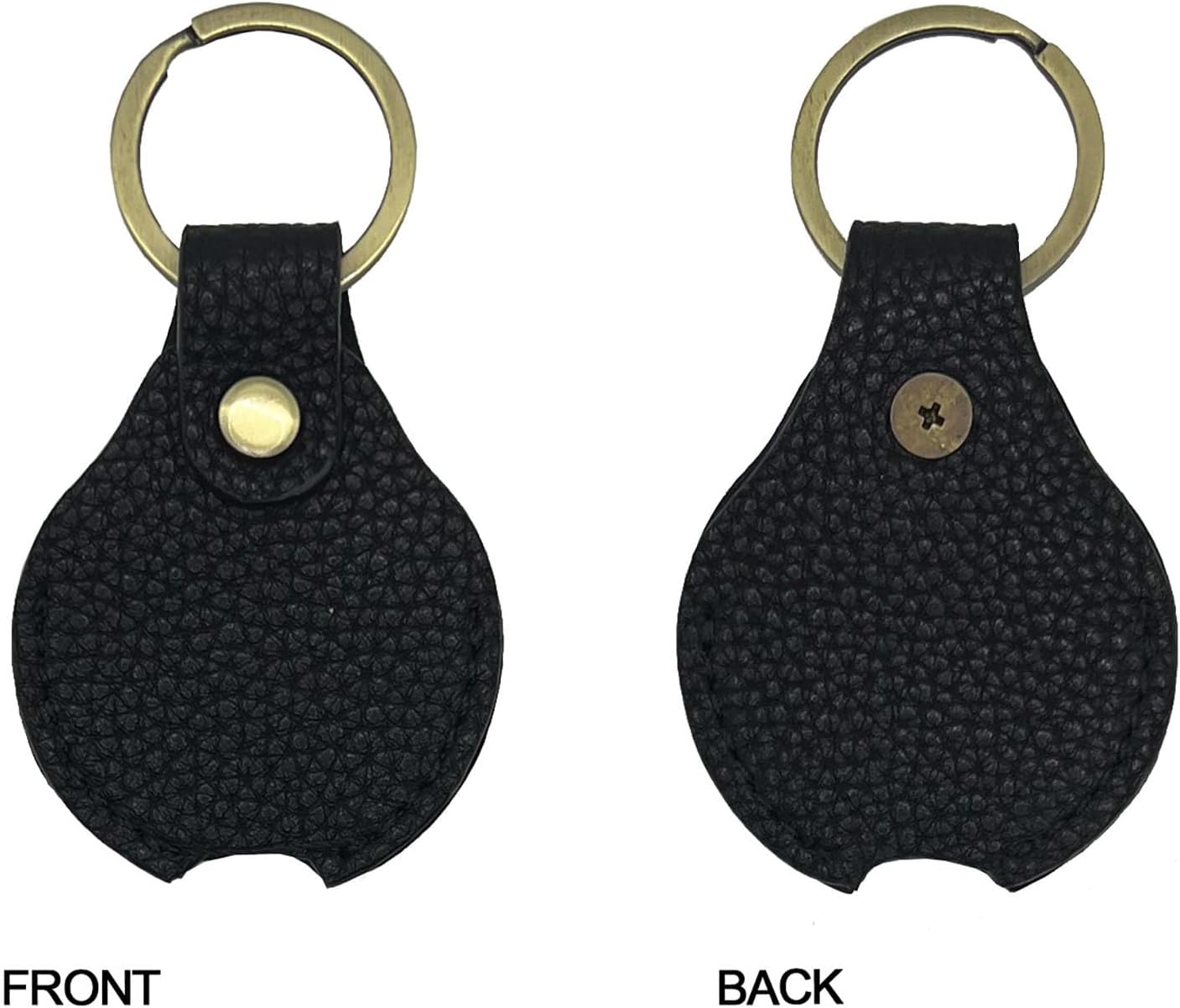 Genuine Leather Keychain Holder - Handmade Key Sleeve and Protector For Broken Keys