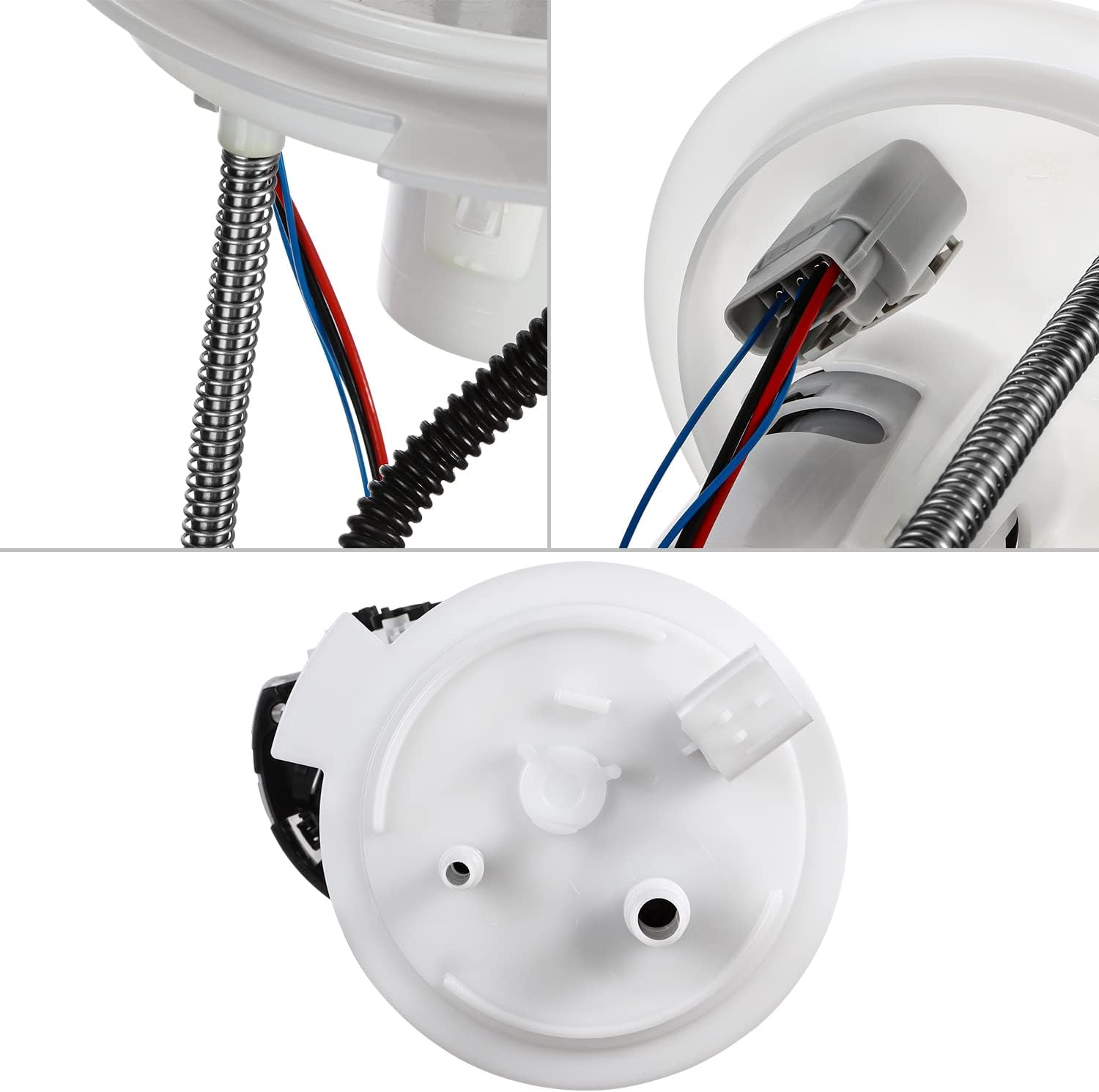J2 Engineering Electric Fuel Pump Module Assembly Compatible with 12-14 F150 3.5L Turbo 4WD/AWD Replace E2585M, J2-FPM-0041