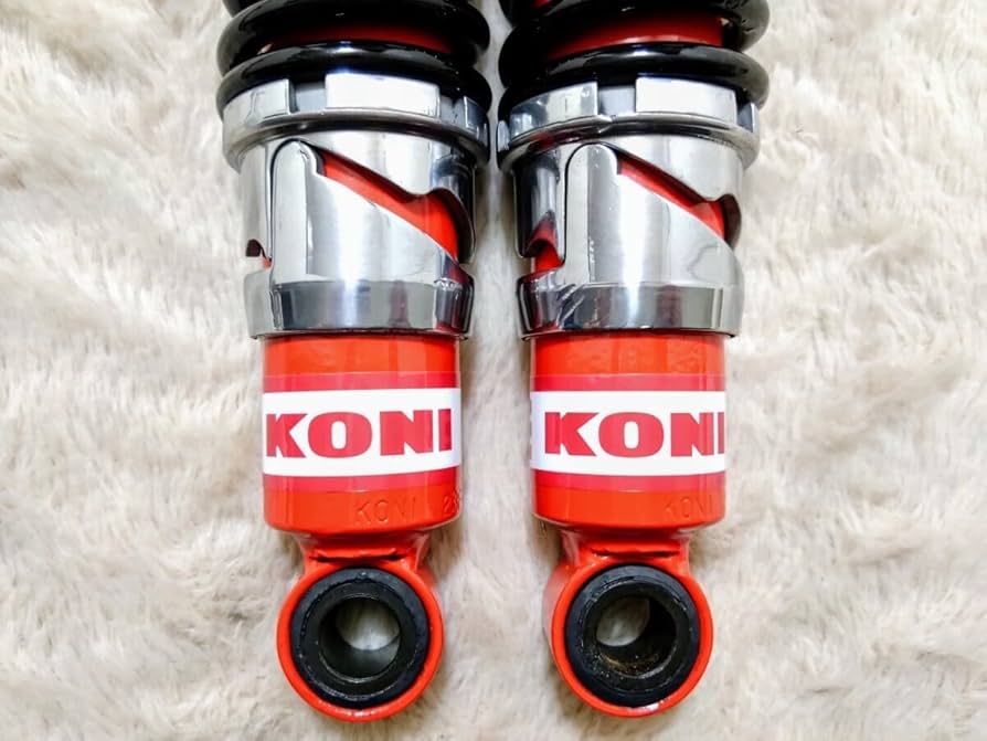 z1、z2 コニー　リアサスペンション Z1 Z2 KZ1000系IKON新品リアショック メッキボディー/黒SP 72~80
