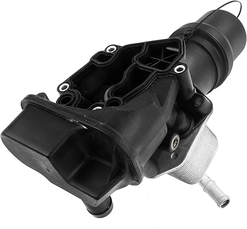 Miniatura 4 de A-Premium Conjunto de carcasa del filtro de aceite del enfriador de aceite del motor para Volkswagen y Audi - Eos 2007-2009, A3 2006-2008, A4