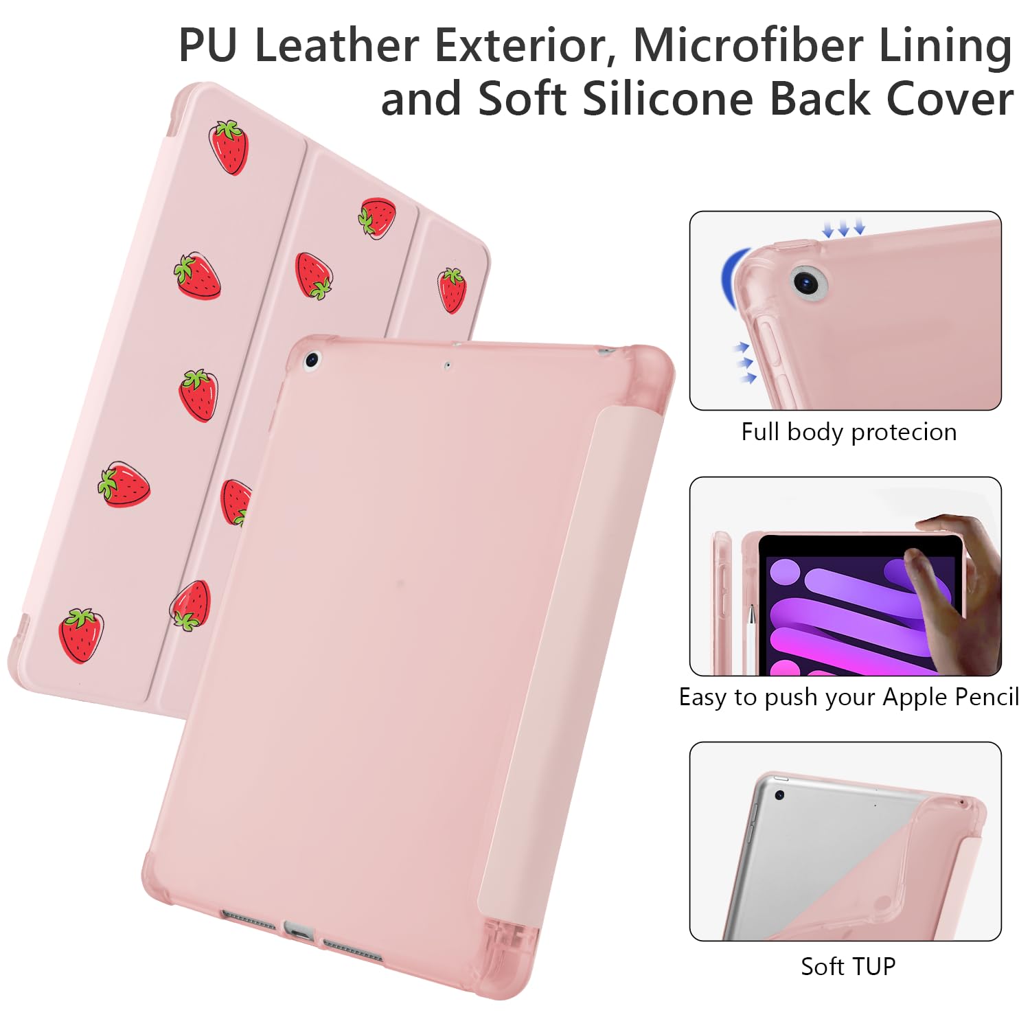 Mulberry マルベリー　iPad Air ケース Amazon.com: Harvopu Compatible for iPad Air 11 Inch/Air 5th 4th