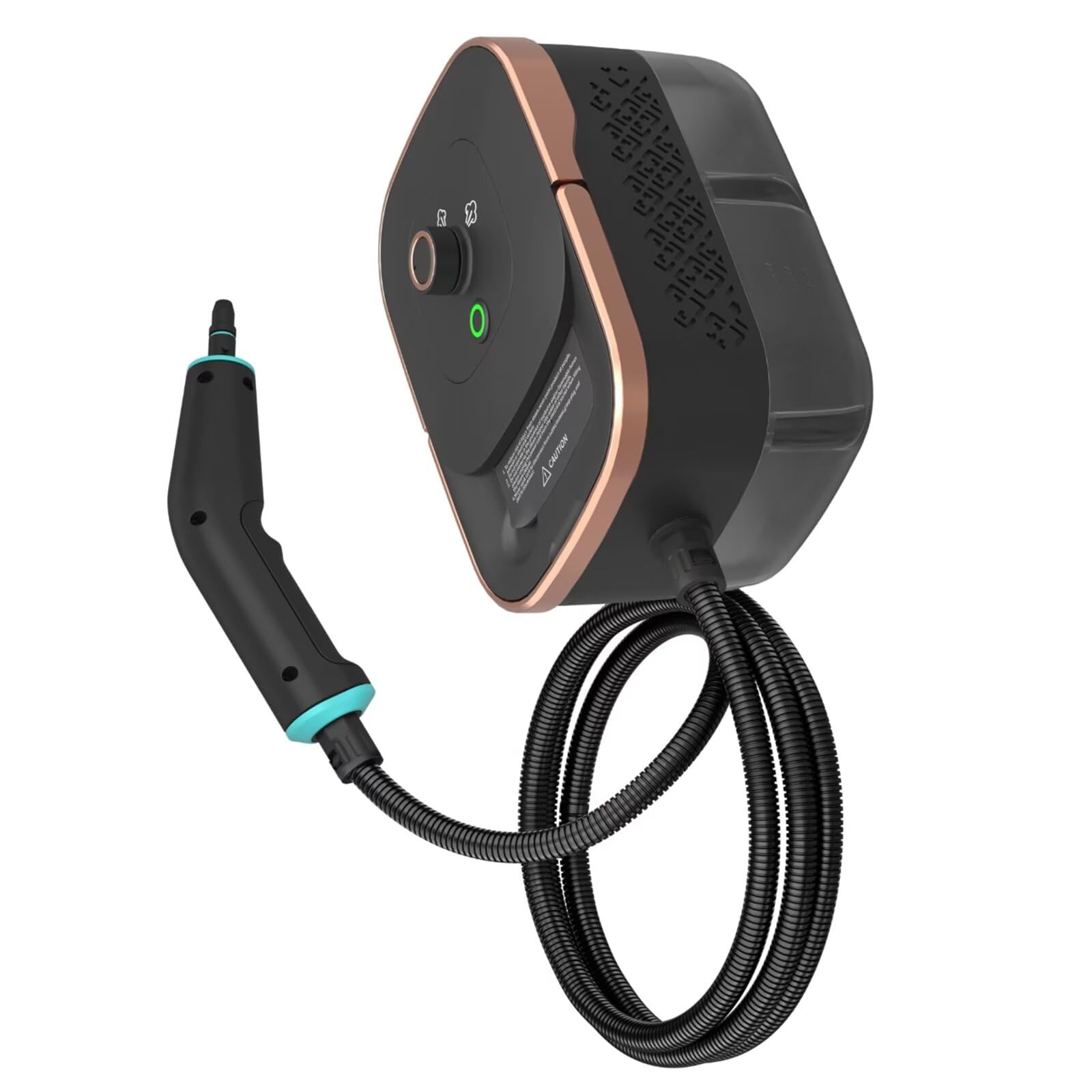 Limpiador de vapor de mano, calentamiento rápido, vaporizador de alta temperatura con tanque de agua grande, limpiador de vapor multiusos multinivel con 10 accesorios para cocina, baño, coche, muebles