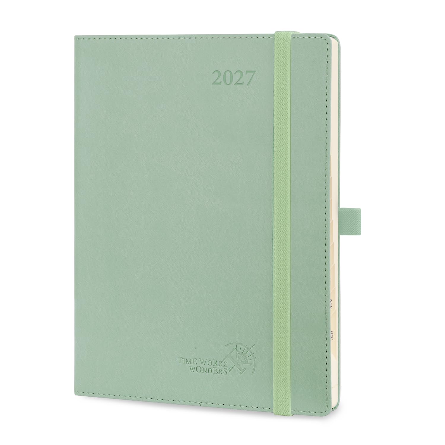 POPRUN 2027 Planner, 6.5" x 8.5", Daily Weekly and Monthly Appointment Book