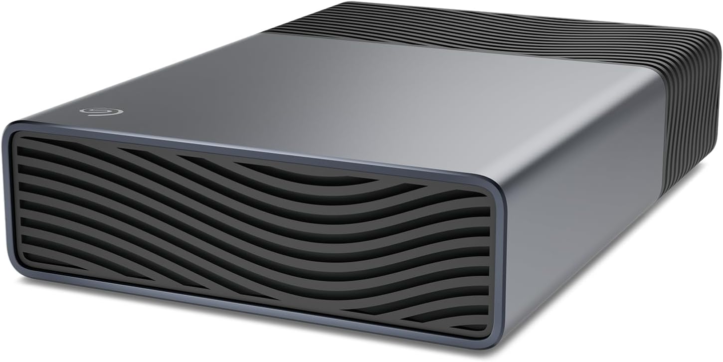 16TB One Touch Desktop Hard Drive | USB-C (STNB16000400) | Bus-powered HDD. Requires 15W USB-C power. Single cable. Adobe CC & Mylio photo trial. 2-Year Warranty + 2-Year Rescue