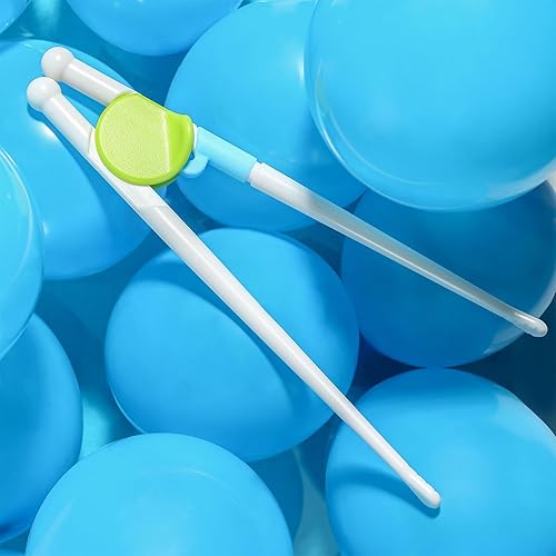 Miniatura 8 de 4 pares de palillos para niños, juego de palillos de entrenamiento, palillos de aprendizaje, desmontables para principiantes, niños, aptos para