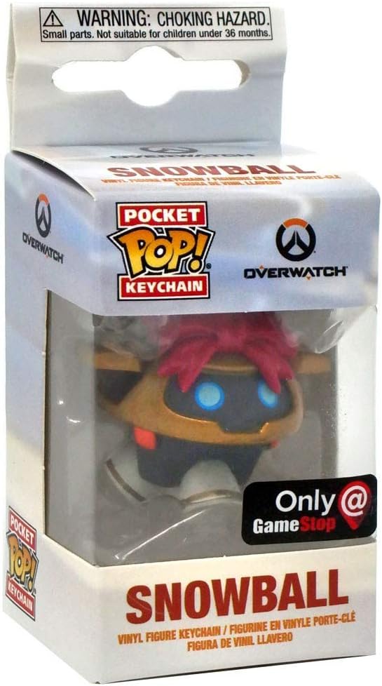 Funko Blizzard Overwatch Pocket POP! Games Snowball Exclusive Keychain [Winter Wonderland]
