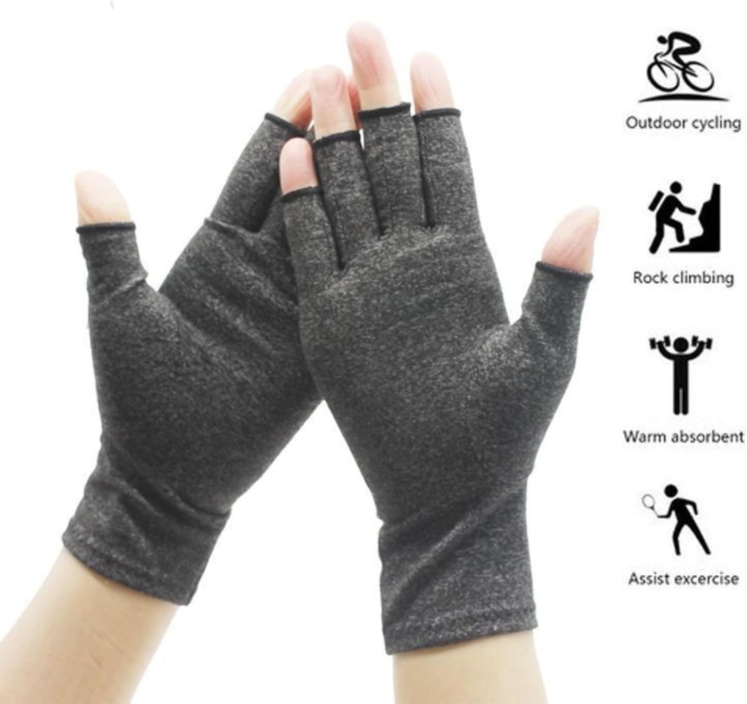 One Compress Premium Arthritis Gloves for Women & Men, Gloves for Hand Pain Relief