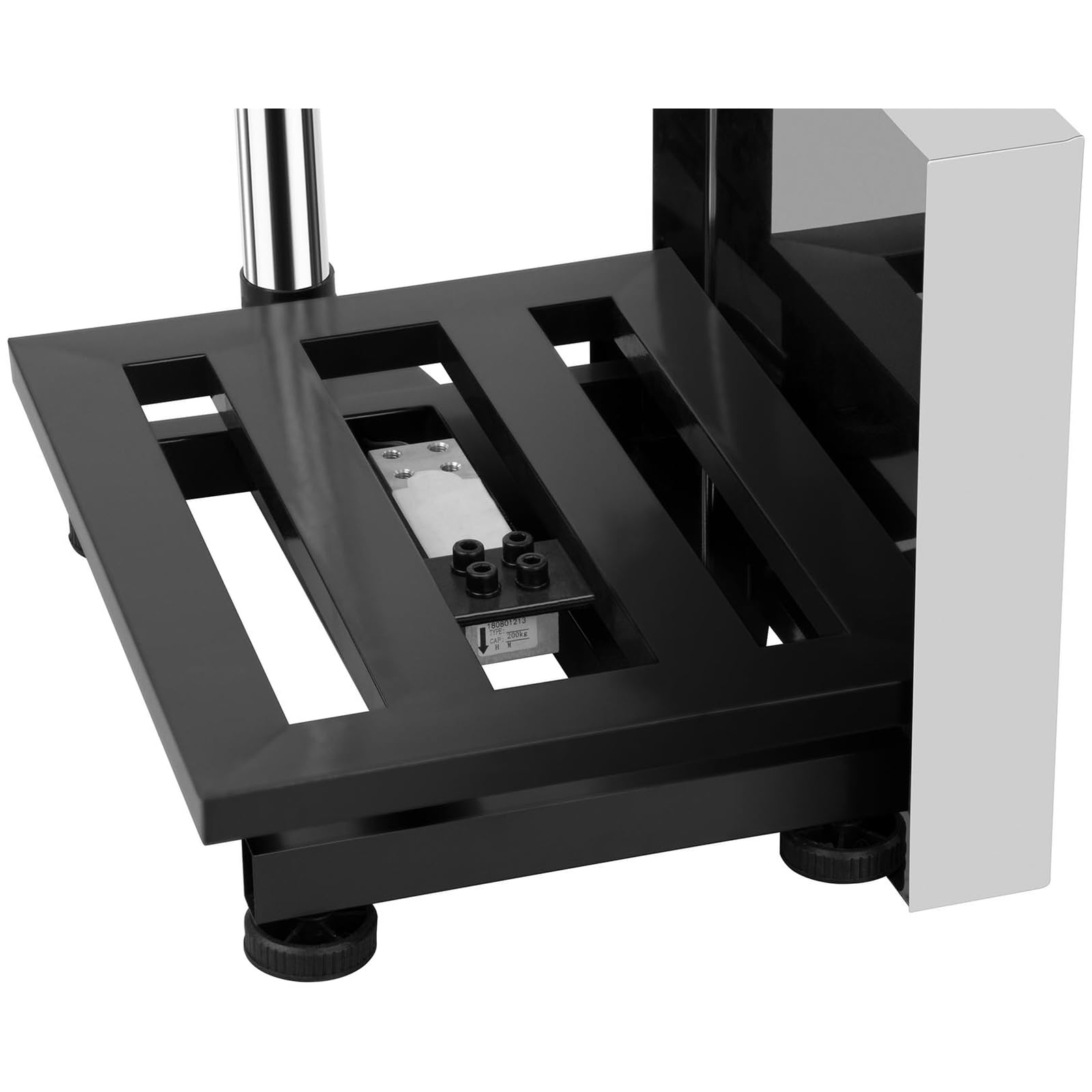 Steinberg Balance Plateforme Professionnelle Industrielle Pèse-Colis SBS-PF-60/10A (60 kg, Précision ±10 g, Autonomie 10 H, 40x30 Cm, LED)