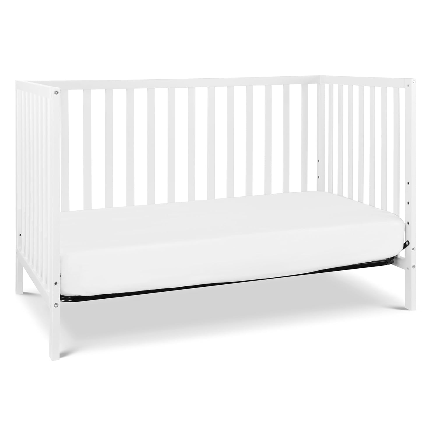 Davinci Union 4-in-1 Convertible Crib in White, Greenguard Gold Certified
