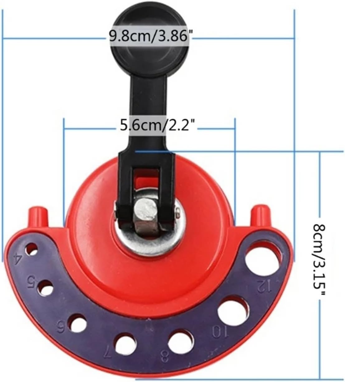 Guide Openings Locator Ceramic Tile Glass Hole Drill Adjustable Drill Bit 4-12mm Dropshipping