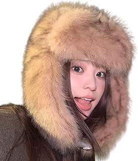 Wdbild Sombrero, unisex, cálido, tramperador, gorras elegantes, sombreros cálidos Ushanka, sombreros para exteriores, invierno, para esquí, camping, senderismo