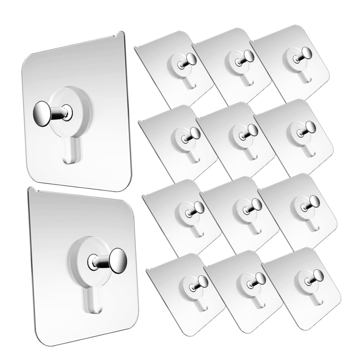 STOBOK 150 Piezas Soporte Para Colgar Cuadros Perchas Adhesivas Para Paredes Colgador Adhesivo Para Cuadros Colgadores De Pared Pequeños Ganchos Adhesivos Sin Daños Colgadores De Cuadros